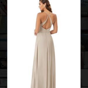 Azazie Davis. Color: Taupe. Size: A6.